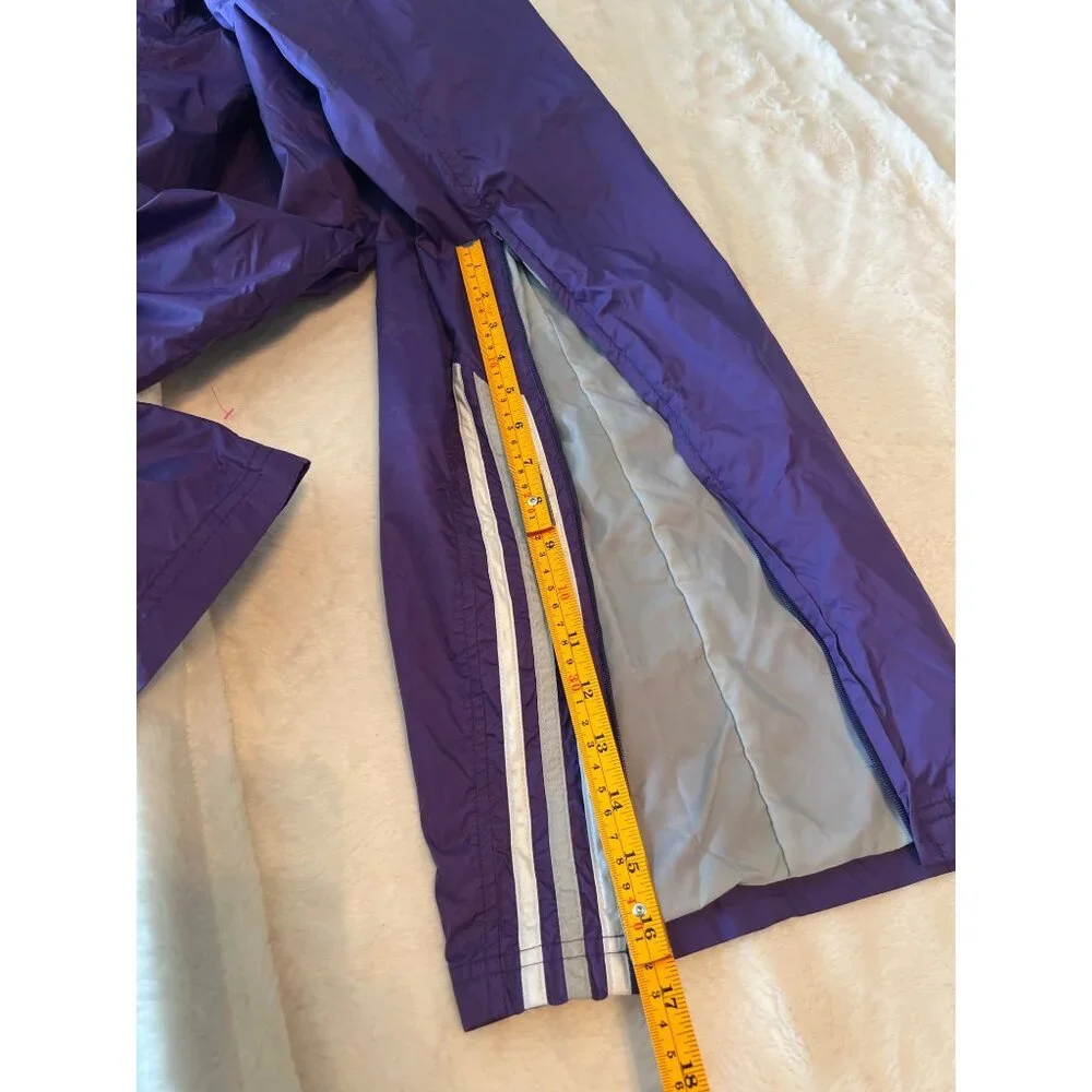 Vintage Adidas ACU Track & Field Purple Warm-Up‎ Suit Medium Jacket & Pants